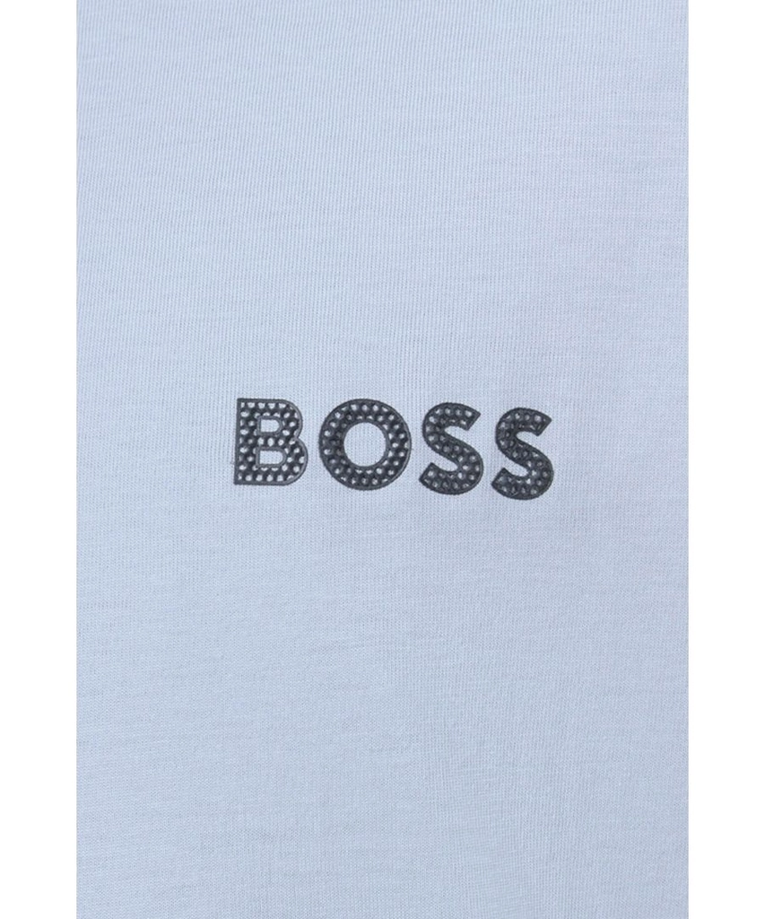 Hugo Boss Mens Tee 12 T Shirt Light Blue - Size Large